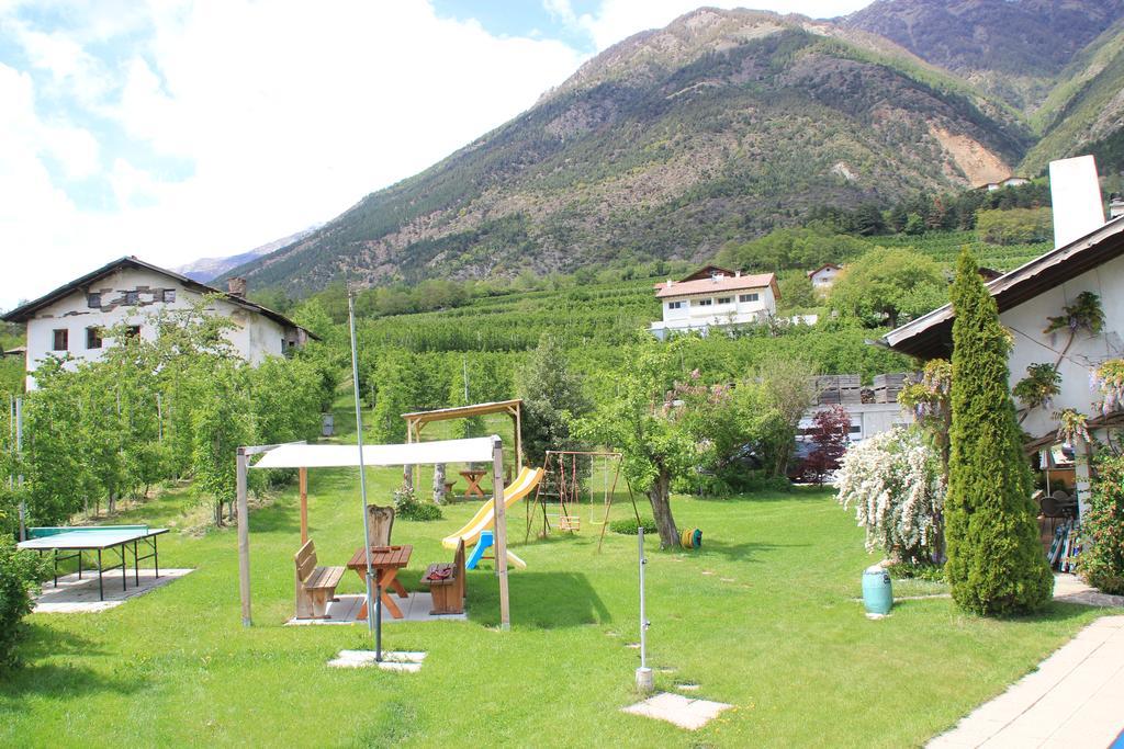 Pension Obergrundgut Goldrain Exterior foto